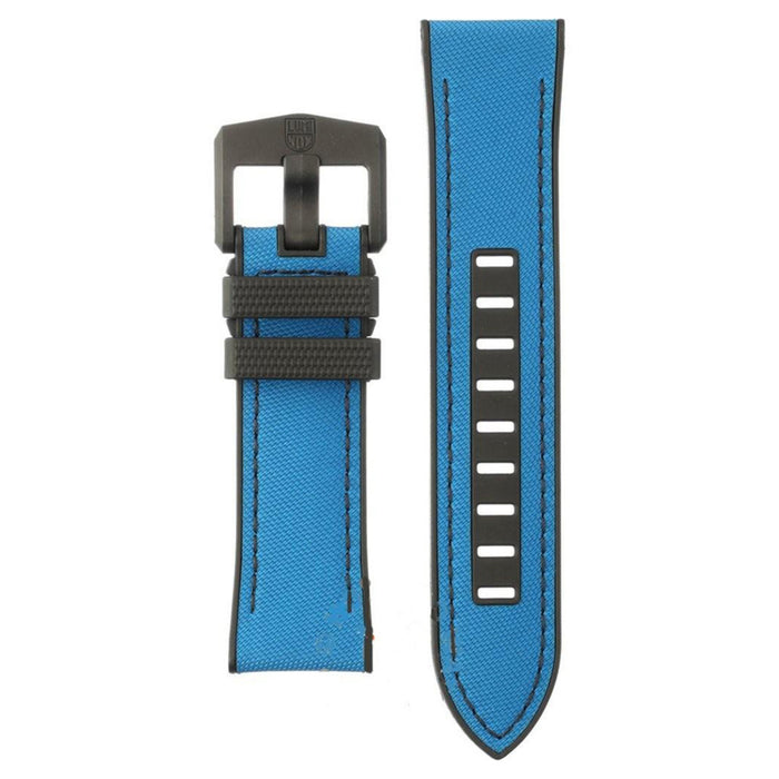 Luminox Men's 1000 ICE-SAR Series Blue Rubber Strap Stainless Steel Buckle Watch Band - FPX.2404.23B.1.K