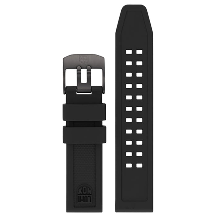 Luminox Men's 7050 Navy SEAL Colormark Series Black Polyurethane Watch Band - FPX.7050.20B.K