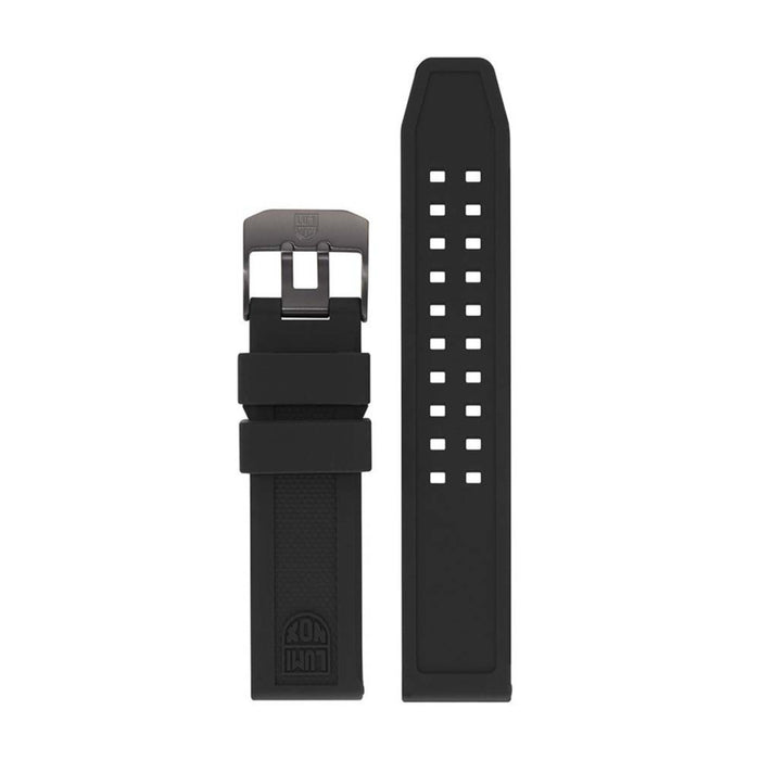 Luminox Men's 3050 Navy SEAL Colormark Black Silicone Watch Band - FPX.3050.24B.K